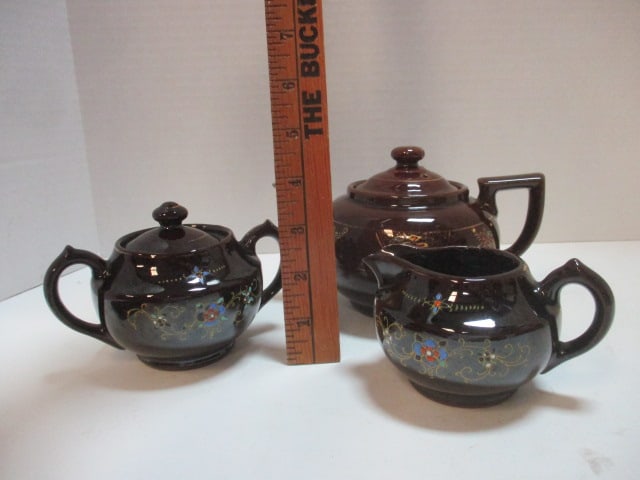 Japanese 3 PC Tea Set - 14