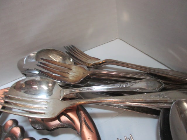 Brass Trivets, Misc. Flatware - 3
