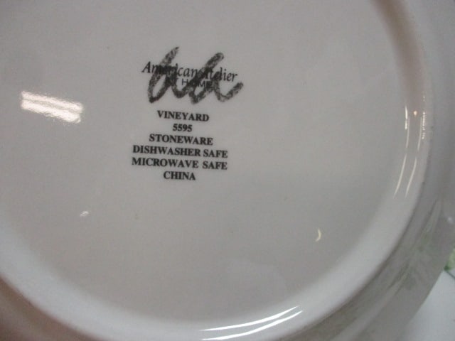 American Atalier Vineyard Stoneware (22 PC) - 5