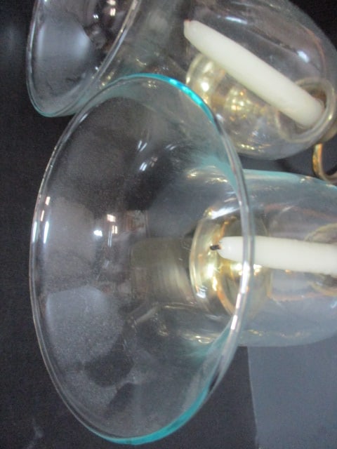 Brass Candle Holder Wall Sconces - 2