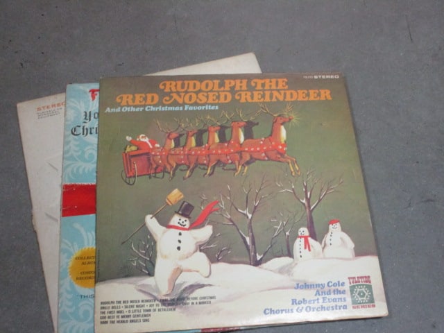 Christmas Albums-Lot of 9 - 5