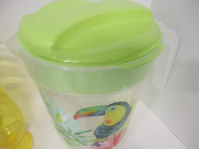 Acrylic/Plastic Pitcher & Glasses - 4