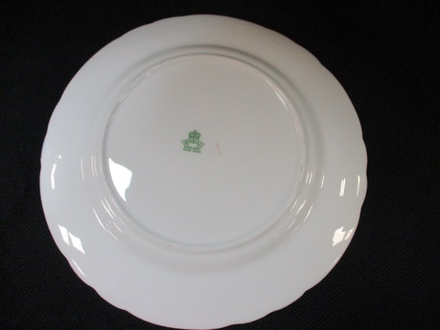 Aynsley Hatfield Cobalt Blue China Plates (Lot of 5) - 5