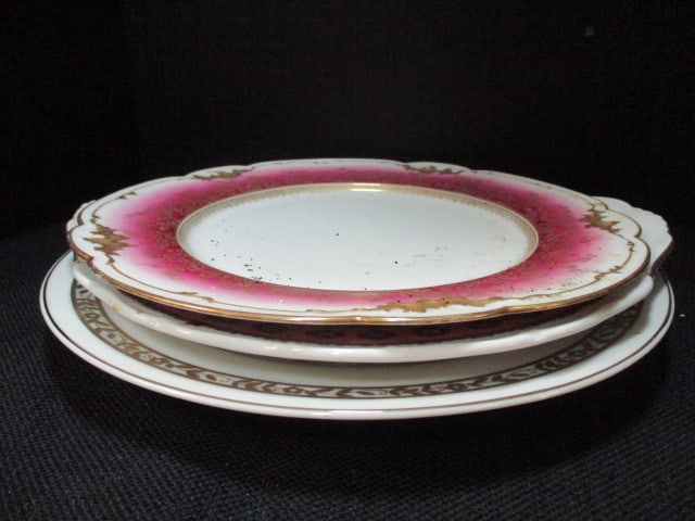 Limdell 9 1/2" Plate, Depos 10" Plate, 50th Anniversary 10" Plate: .