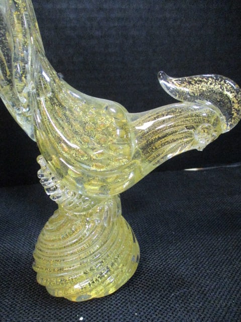 Murano Art Glass Pheasants (PR) Figurines - 5