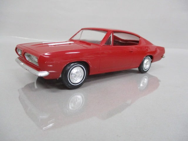 1967 Plymouth Barracuda Coupe Dealer Promo: Damage To Right Quarter Panel