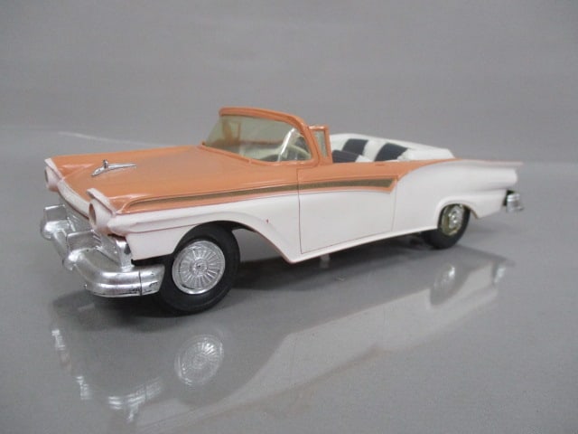 1957 Ford Fairlane 500 Skyliner Convertible Friction Dealer Promo
