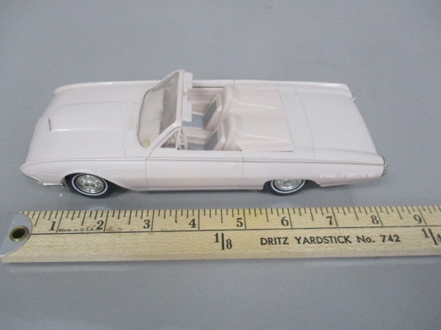 1962 Ford Thunderbird Sports Roadster Convertible Friction Dealer Promo - 11