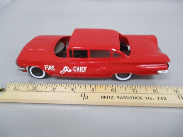 1960 Chevrolet Impala Fire Chief Friction Dealer Promo - 9