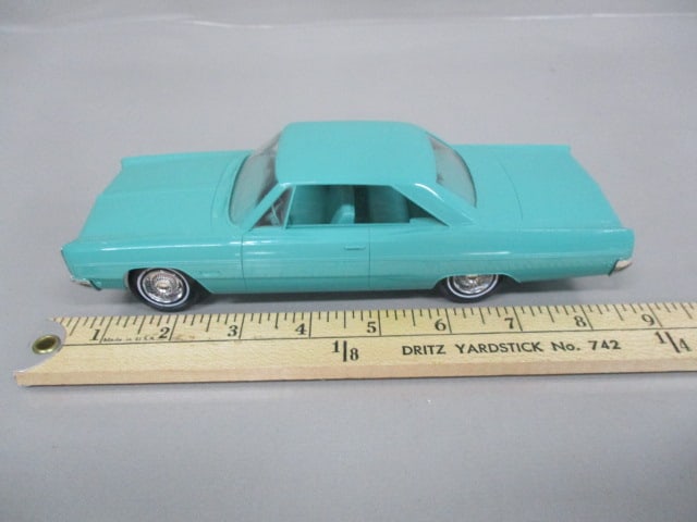 1968 Plymouth Fury lll Friction Dealer Promo - 9