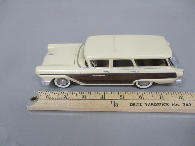 Vintage Rare 1957 Ford Country Squire Station Wagon W/Wood Grain Sides - 11