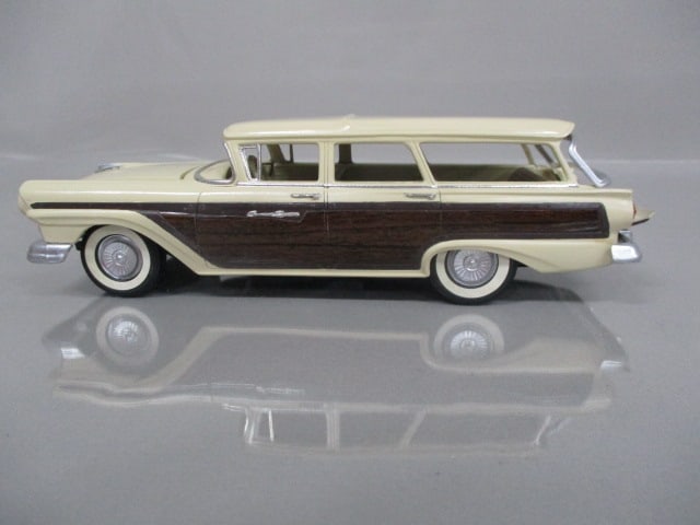 Vintage Rare 1957 Ford Country Squire Station Wagon W/Wood Grain Sides - 2