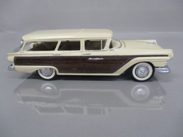Vintage Rare 1957 Ford Country Squire Station Wagon W/Wood Grain Sides - 6