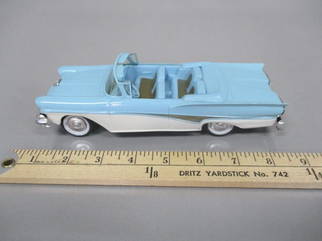 1958 Ford Fairlane 500 Convertible Friction Dealer Promo - 9