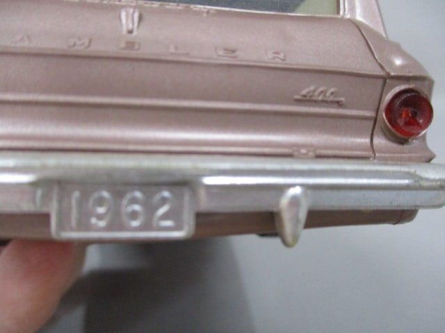 1962 Rambler Classic 400 Station Wagon Friction Dealer Promo - 7