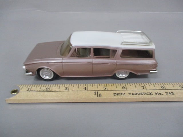 1962 Rambler Classic 400 Station Wagon Friction Dealer Promo - 9