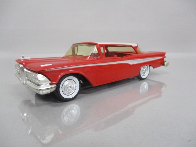 1959 Edsel Corsair Friction Dealer Promo: By AMT - Missing Front Fender Ornament