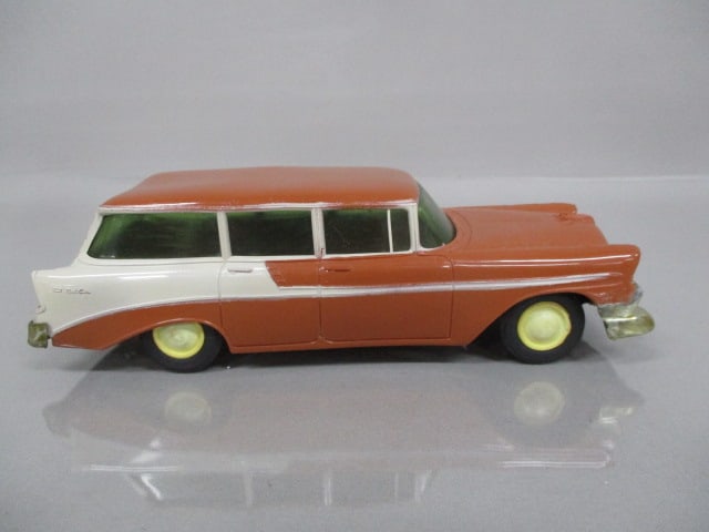1956 Chevrolet Bel Air Station Wagon Friction Dealer Promo - 5