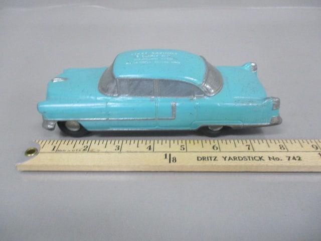 1950's Cadillac Cast Metal Dealer Promo Bank - 9
