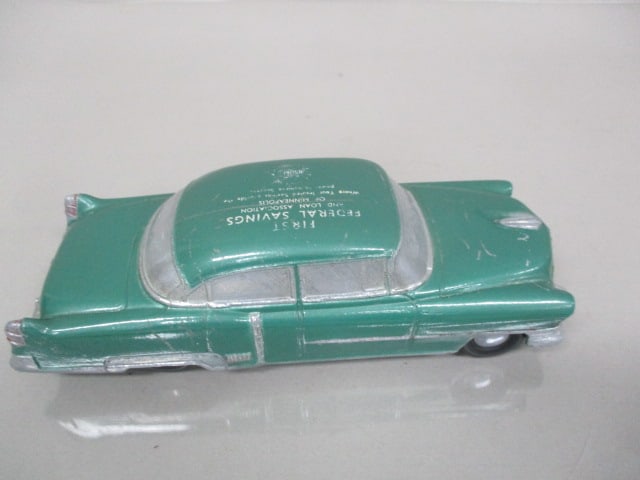 1950's Cadillac Cast Metal Dealer Promo Bank - 6