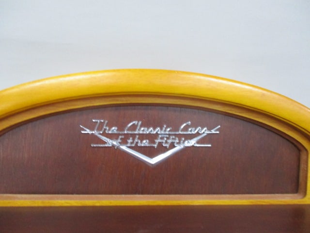 "Classic Cars Of The Fifties" Wood Wall Display Shelf - 2