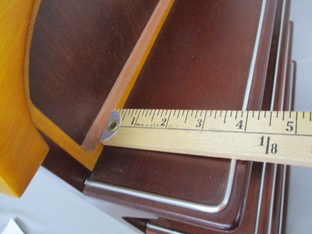"Classic Cars Of The Fifties" Wood Wall Display Shelf - 8