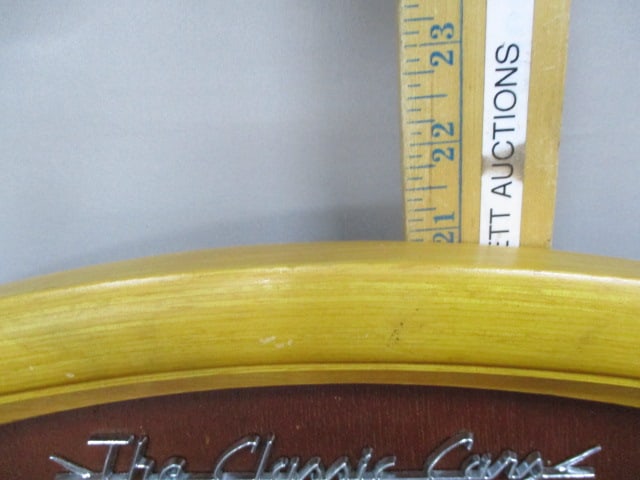 "Classic Cars Of The Fifties" Wood Wall Display Shelf - 4