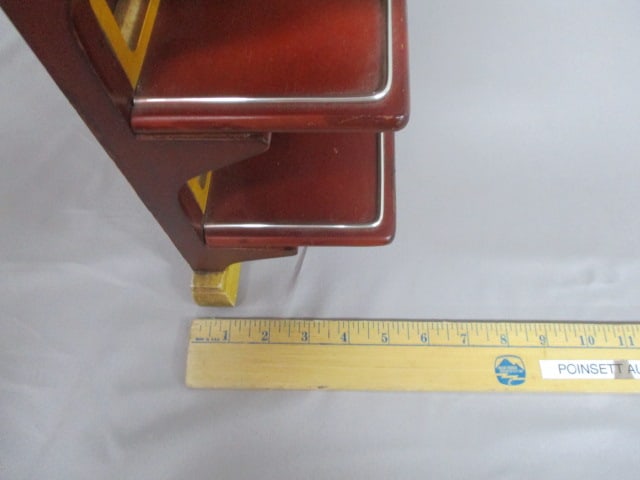 "Classic Cars Of The Fifties" Wood Wall Display Shelf - 5