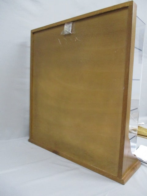 Wood & Acrylic Table Top or Wall Mount Display Case - Cars Not Included - 5