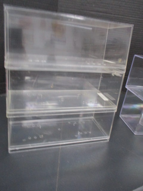 10 Used Clear Acrylic Display Cases - 4