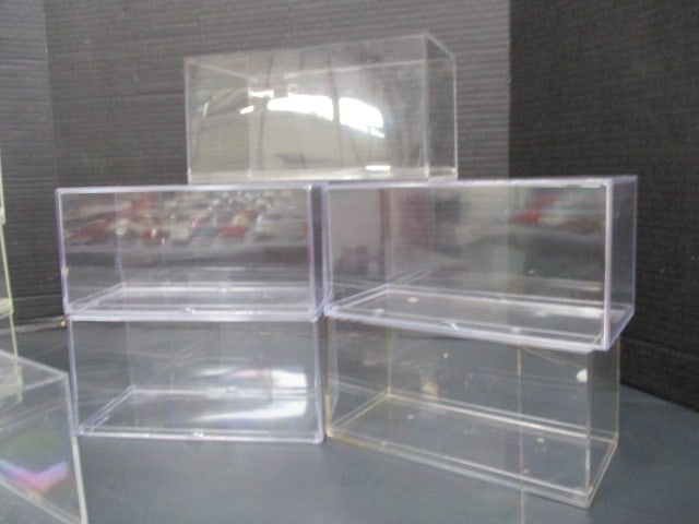 10 Used Clear Acrylic Display Cases - 5