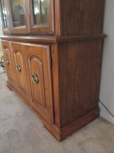 Royola Pacific Ltd. Oak 2 Piece Illuminated China Cabinet - 9