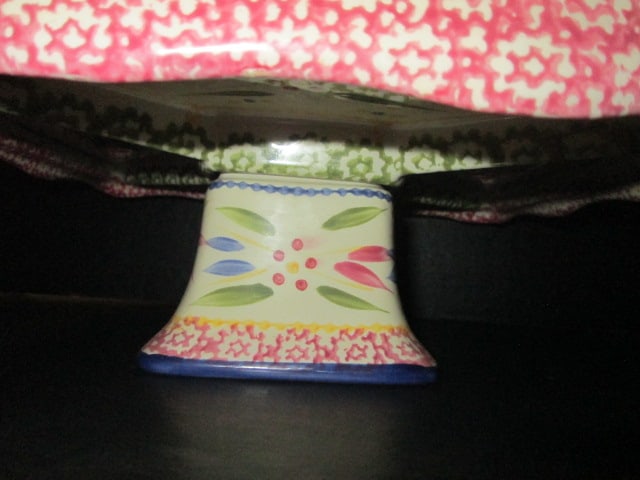 Temp-Tations by Tara "Old World" 3 Piece Square Convertible Serving Set - 4