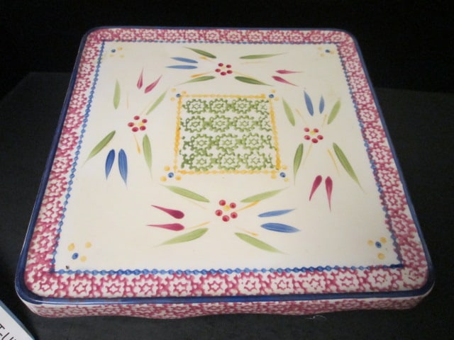 Temp-Tations by Tara "Old World" 3 Piece Square Convertible Serving Set - 5