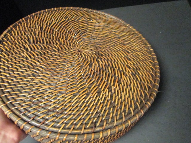 Woven Coil Basket Chip 'n Dip Set - 3