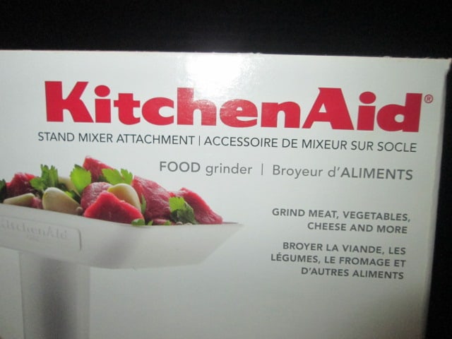 New in Box KitchenAid Stand Mixer Food Grinder Attachment - 2