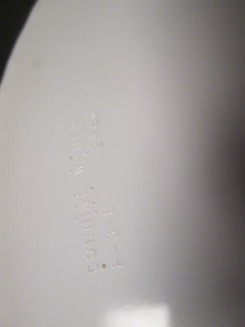 Corning Ware French White 1.6 Liter Round Casserole, 2.8 Liter Oval Casserole and - 3