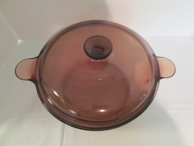 Corning Vision Ware Brown Glass 4.5 Liter Dutch Oven - 2