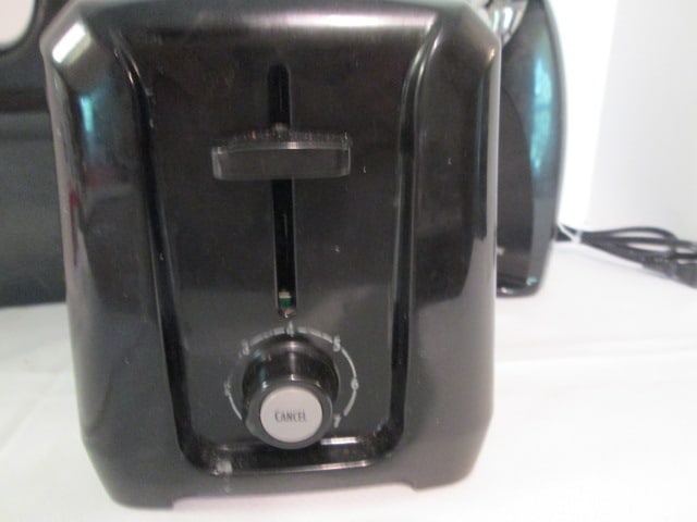 Hamilton Beach 2 Slice Toaster, Hamilton Beach Electric Can Opener and Black & Decker Hand Mixer - 2