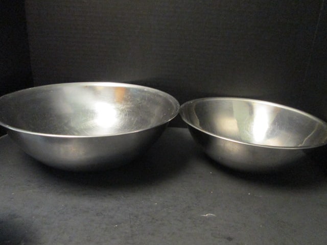 Glass and Stainless Steel Nesting Bowls - 3