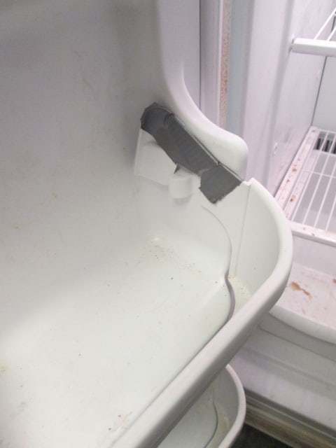 Frigidaire White Side x Side Refrigerator with Ice/Water in Door - 5