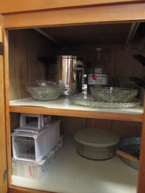 Contents of Kitchen Cabinets and Drawers-Kitchen Utensils, Plastic Storage Ware, - 5