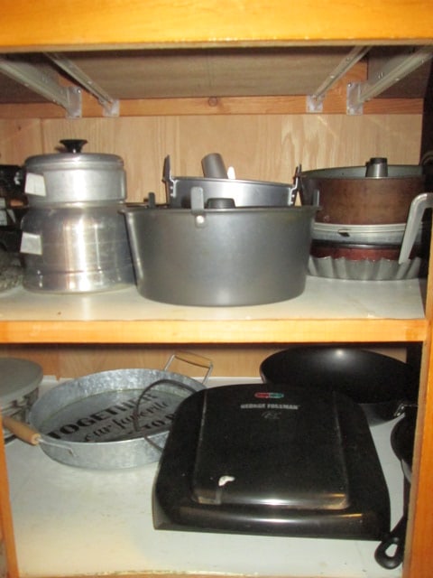 Contents of Kitchen Cabinets and Drawers-Kitchen Utensils, Plastic Storage Ware, - 6