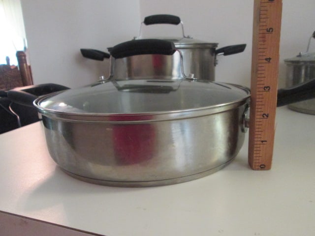 Essentials Home5 Piece Stainless Steel Cookware Set - 11