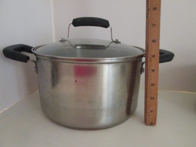 Essentials Home5 Piece Stainless Steel Cookware Set - 12