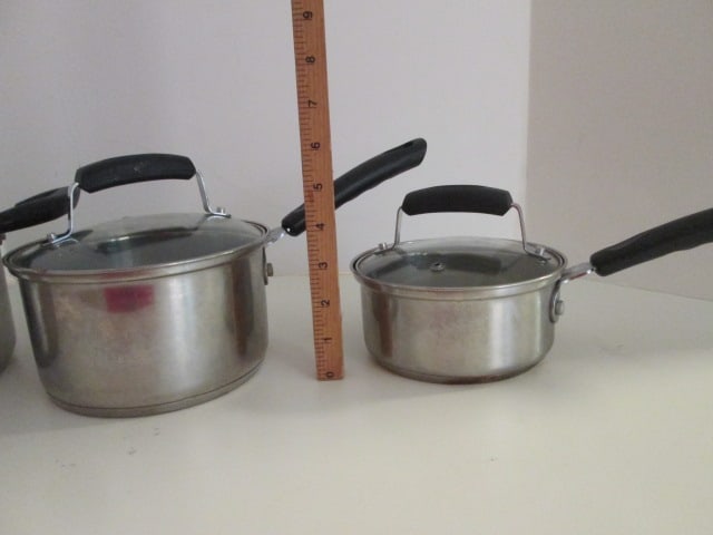 Essentials Home5 Piece Stainless Steel Cookware Set - 14