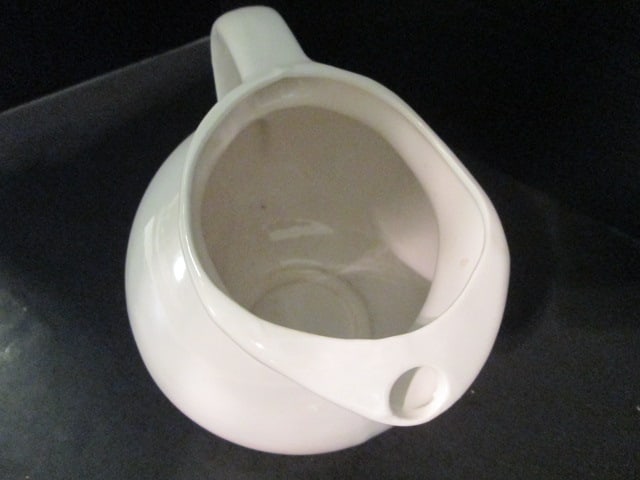 Old Pottery Ball Pitcher - 2