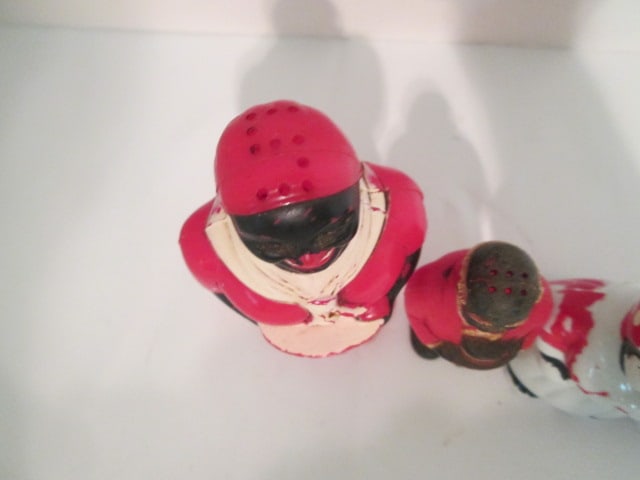 Vintage Black Americana F&F Mold & Die Works "Mammy" and "Amos" Shakers and - 3