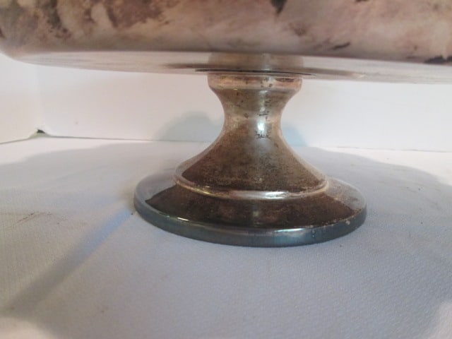 Silverplated Cake/Dessert Pedestal Stand - 4
