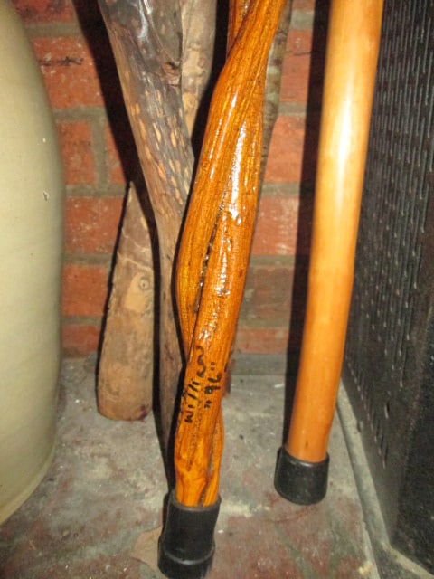 Hand Crafted Live Edge Wood Walking Sticks and Canes - 4